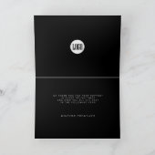 Moderne pastel vrolijke bedrijfsvakantie kaart (Binnen)