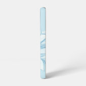 Moderne Pastel Waterverf Bloemen Girly Samsung Galaxy Hoesje (Linkerkant)