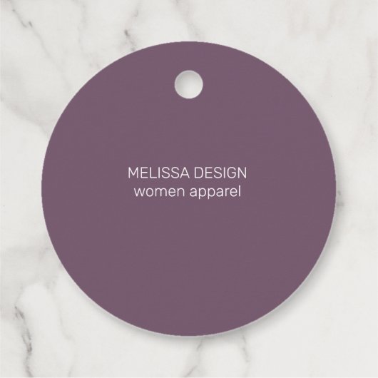 Moderne pastelelegante typografie bedankt bedankjes labels (Achterkant)