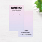 Moderne pastelgradiëntetsy-earning visitekaartje (Bureau)