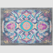 Moderne Pastelkleurig Patroon Decoupage Tissuepapi Tissuepapier (Voorkant)