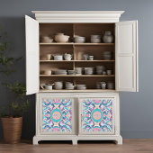 Moderne Pastelkleurig Patroon Decoupage Tissuepapi Tissuepapier