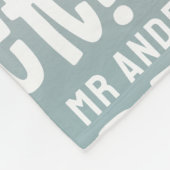 Moderne pastelregenboog beste lerarentypografische fleece deken (Hoek)