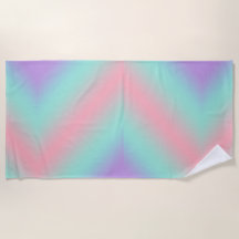 Moderne pastelroze lichtgroene paarse helling