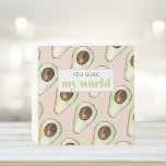 Moderne pastroze en groene avvocaat houten kist print<br><div class="desc">Moderne pastroze en groene avvocaat</div>