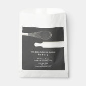 Moderne Pastry Chef Bakkerij Verpakkingszakken Bedankzakje (Voorkant)