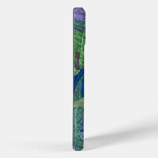 Moderne Patchwork Dekentje telefoonhoes Case-Mate iPhone Case (Achterkant / Rechts)