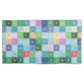 Moderne patchwork quilt kussenslopen (Voorkant-Links)