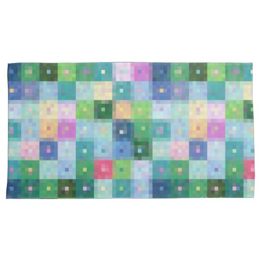 Moderne patchwork quilt kussenslopen (Voorkant-Rechts)