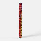 Moderne Patchworkdeken telefoonhoes iPhone 15 Case (Rechterkant)