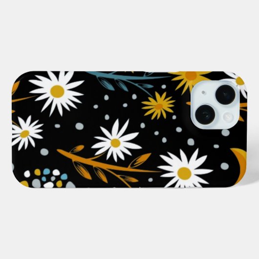 Moderne Patroon Telefoon Case (Achterkant (horizontaal))