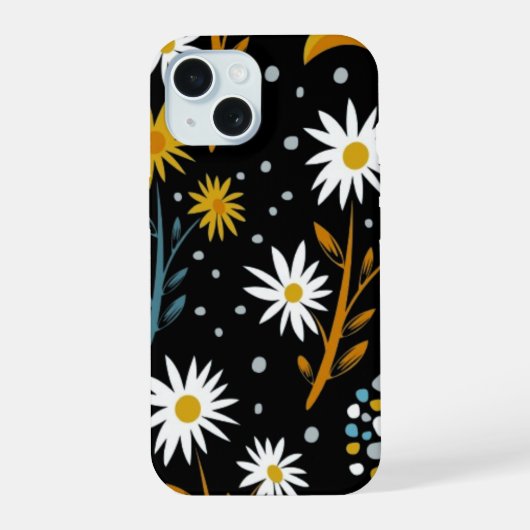 Moderne Patroon Telefoon Case iPhone 15 Case (Achterkant)