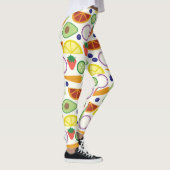 Moderne patroon voor groenten en fruit leggings (Rechts)