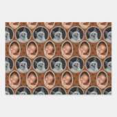 Moderne patroonneutraal elke voorval 9 Foto Inpakpapier Vel (Voorkant 3)