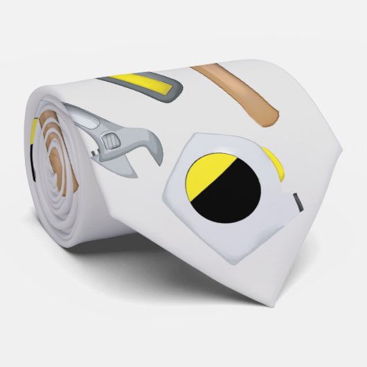 Moderne patroonpatronen stropdas (Opgerold)