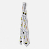 Moderne patroonpatronen stropdas (Achterkant)