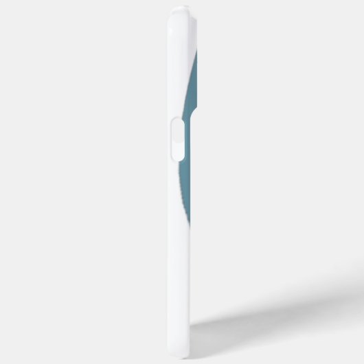 Moderne pauwenveer gepersonaliseerde damast telefo Case-Mate iPhone case (Achterkant / Rechts)