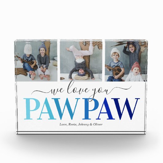 Moderne Pawpaw-serie fotoblok (Voorkant)