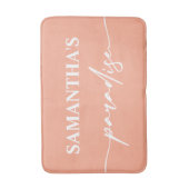 Moderne Peach Badmat (Voorkant Verticaal)