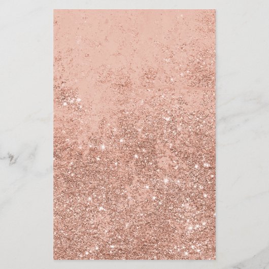 Moderne Peach Glow Salon Prijslijst Flyer (Achterkant)