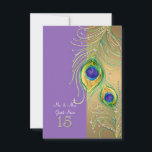 Moderne Peacock Feather DIY persoonlijke plaatskaa Kaart<br><div class="desc">OPMERKING: Dit is een platte gedrukte kaart, er zijn geen verhoogde of gelaagde elementen, metallic inkten of juwelen in het ontwerp. U moet elke naam één voor één invoeren en in uw winkelzorg plaatsen. Dit zijn DIY gevouwen tentkaarten gepersonaliseerde plaatskaarten voor recepties, vrijgezellenfeesten, douches voor koppels of officiële zwarte stropdas...</div>