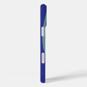 Moderne Peacock Feather gepersonaliseerde Damask i Case-Mate iPhone Case (Achterkant / Rechts)