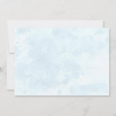 Moderne Peacock-feederweddenschappen Kaart (Achterkant)