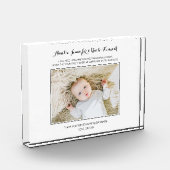 Moderne peetouders dank je Keepsake Fotoblokken (Links)