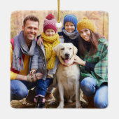 Moderne penseel en compacte foto's keramisch ornament (Achterkant)