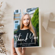 Moderne penseel schrift foto afstuderen