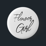 Moderne Penseelscriptie Bloemenmeisje Bridal Party Ronde Button 5,7 Cm<br><div class="desc">Het moderne en elegante ontwerp gedrukte Moderne knoop van de Partij van de Bridal van het Manuscript van Bloemenmeisje van de Borstel van de Moderne Moderne die met jouw tekst kan worden aangepast. Klik op de knop "Aanpassen" en gebruik onze ontwerptool om deze sjabloon te wijzigen. Bekijk de grafische kunstontwerpopslag...</div>