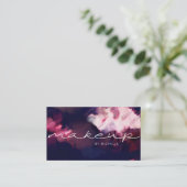 Moderne penseelstreek Elegante typografie Visitekaartje (Staand voorkant)