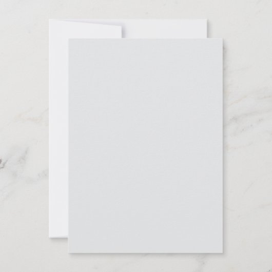 Moderne penseelstreek foto bruiloft | Wit Programm (Achterkant)