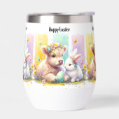 Moderne penseelstreek Paas Koe Wijntuimelaar (Links)