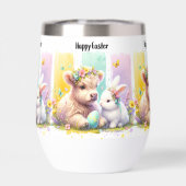 Moderne penseelstreek Paas Koe Wijntuimelaar (Achterkant)