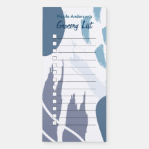 Moderne penseelstreken - lijst