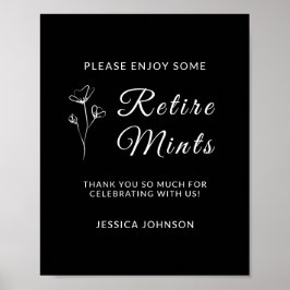 Moderne Pensioen Partij Voorkeur Teken Poster