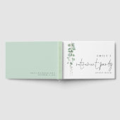 Moderne Pensioenpartij met Eucalyptus Gastenboek (Volledig)