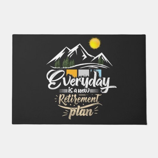 Moderne pensioenplannen deurmat (Voorkant)