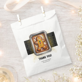 Moderne peperkoek in Pan Baby shower Bedankzakje