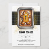 Moderne peperkoek in Pan Baby shower Kaart (Voorkant)