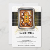 Moderne peperkoek in Pan Baby shower Kaart (Voorkant)