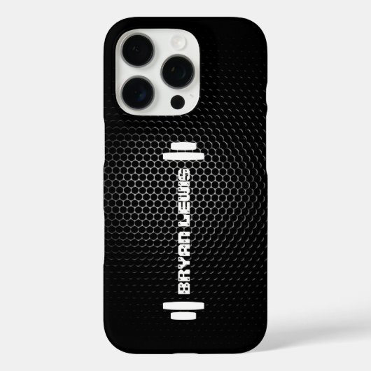 Moderne personal trainer Case-Mate iPhone case (Achterkant)