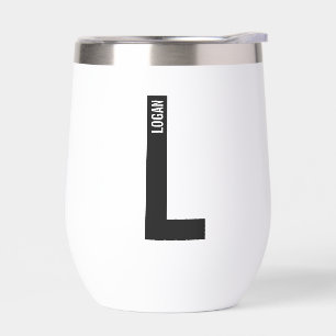 Moderne persoonlijke badmonogram en naam