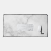 Moderne persoonlijke badmonogram en naam bureaumat (Keyboard & Muis)