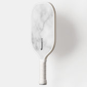 Moderne persoonlijke badmonogram en naam pickleball paddle (Links)