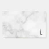 Moderne persoonlijke badmonogram en naam post-it® notes (Voorkant)