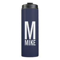 Moderne persoonlijke badmonogram en naam