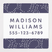 Moderne persoonlijke benaming hechtmiddel waterdic labels (Design 2)