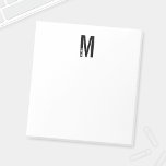 Moderne persoonlijke blog en Notitieblok naam<br><div class="desc">Modern Monogram ontwerp met gepersonaliseerde monogram letter "M" en een naam in de moderne vetgedrukte sans serif letterstijl.</div>